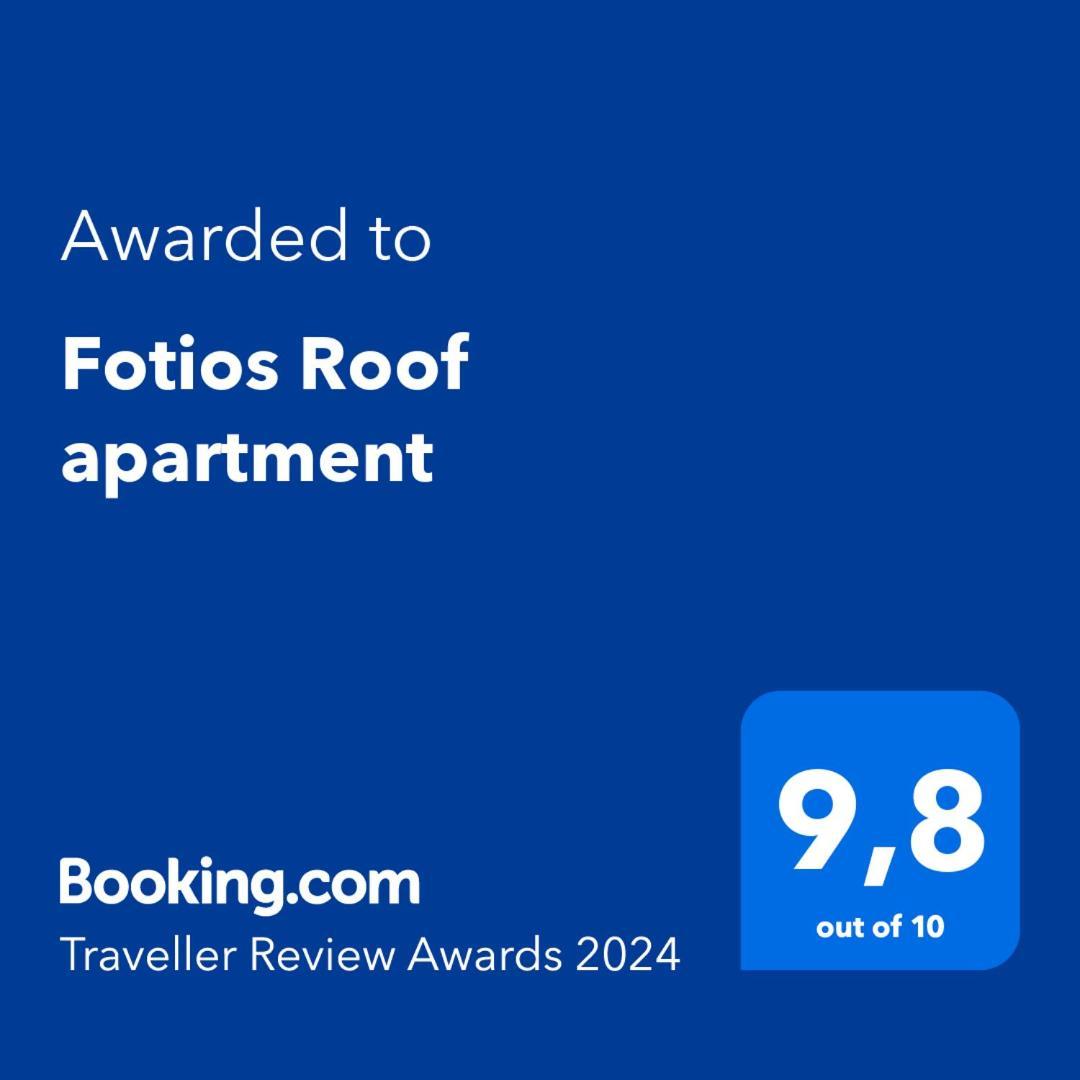 Fotios Roof Apartment Aharávi Kültér fotó